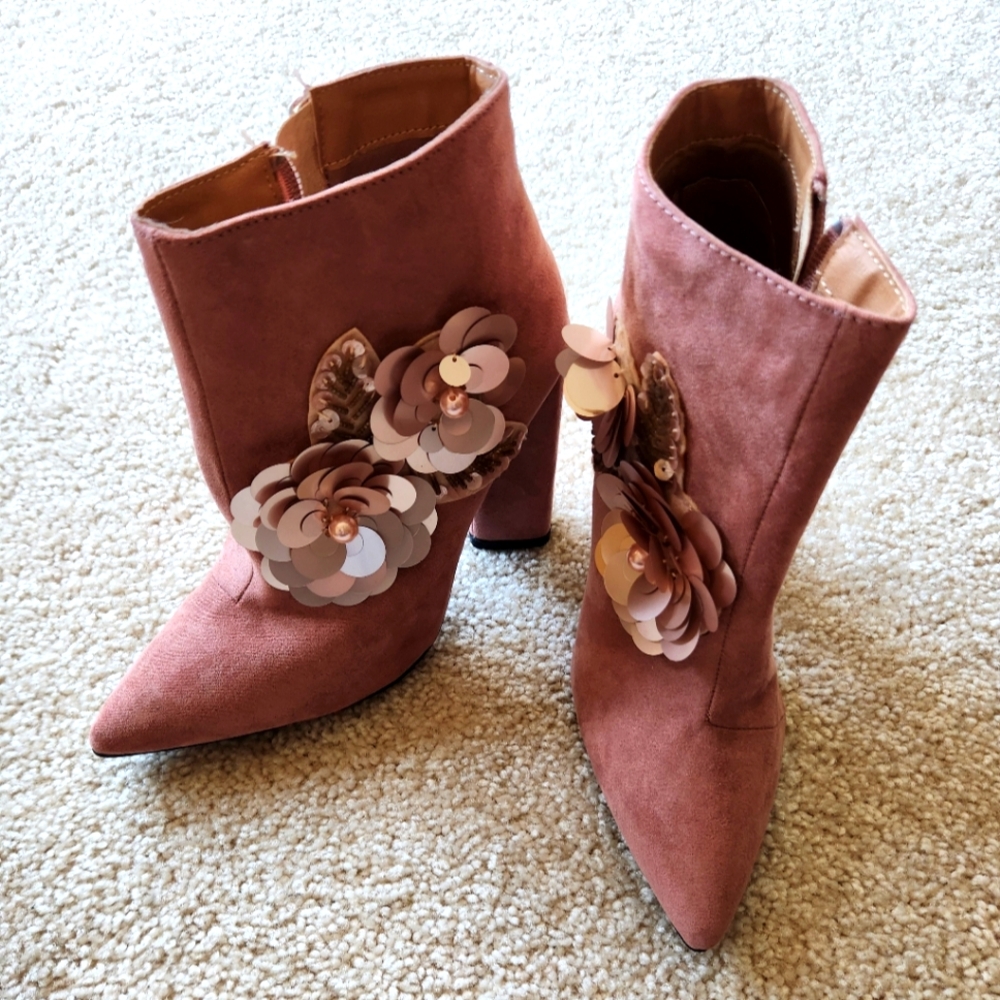 Pink Boots